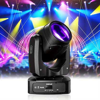 Movingheadlicht – Discolamp – Podiumverlichting – DJ Licht – RGBW Gobo – 150W LED Beam – 540° Draaibereik – DMX512 Besturing