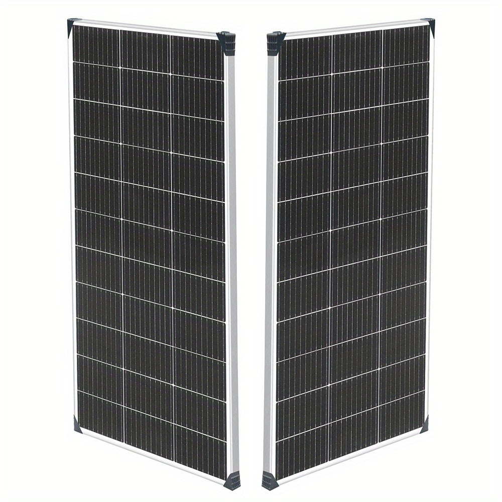 210W Zonnepaneel Kit – Solar Panel – Zonnepaneel Set – Zonne-energie Systeem – Camping Zonnepaneel – Hoogwaardige Monokristallijne Panelen – 20A PWM Laadregelaar – Waterdicht IP67