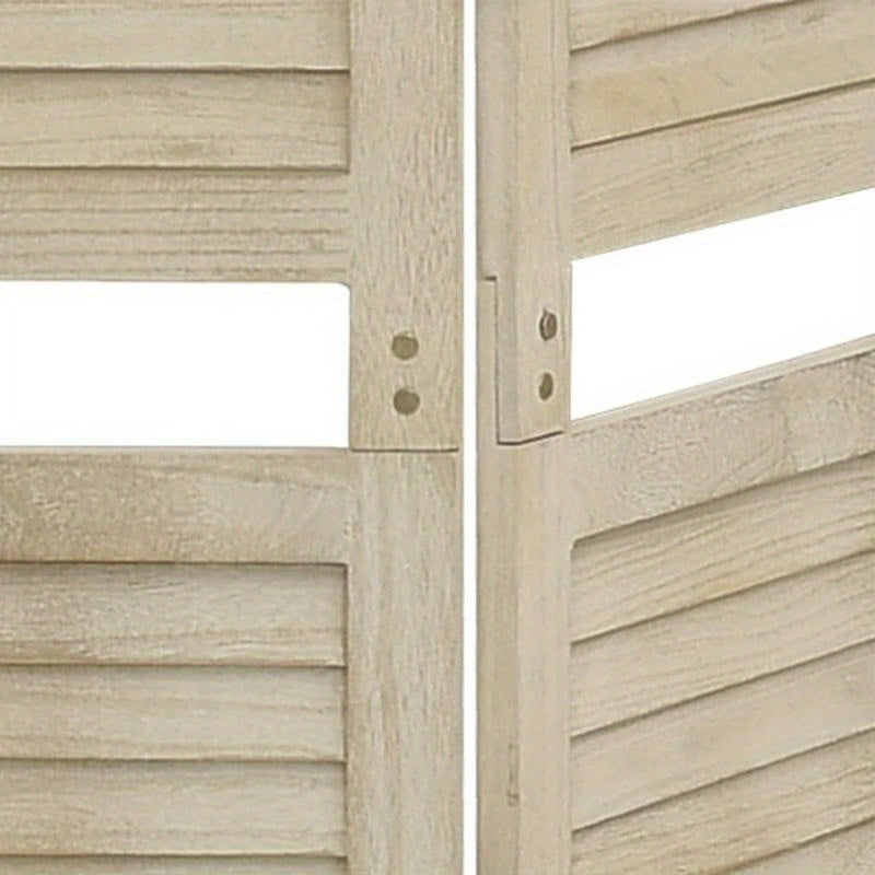 Scheidingswand – Kamerscherm – Room Divider – Vouwdeur – Paneelwand – Paulownia Hout – 140x165 cm – Lichtgewicht & Natuurlijk