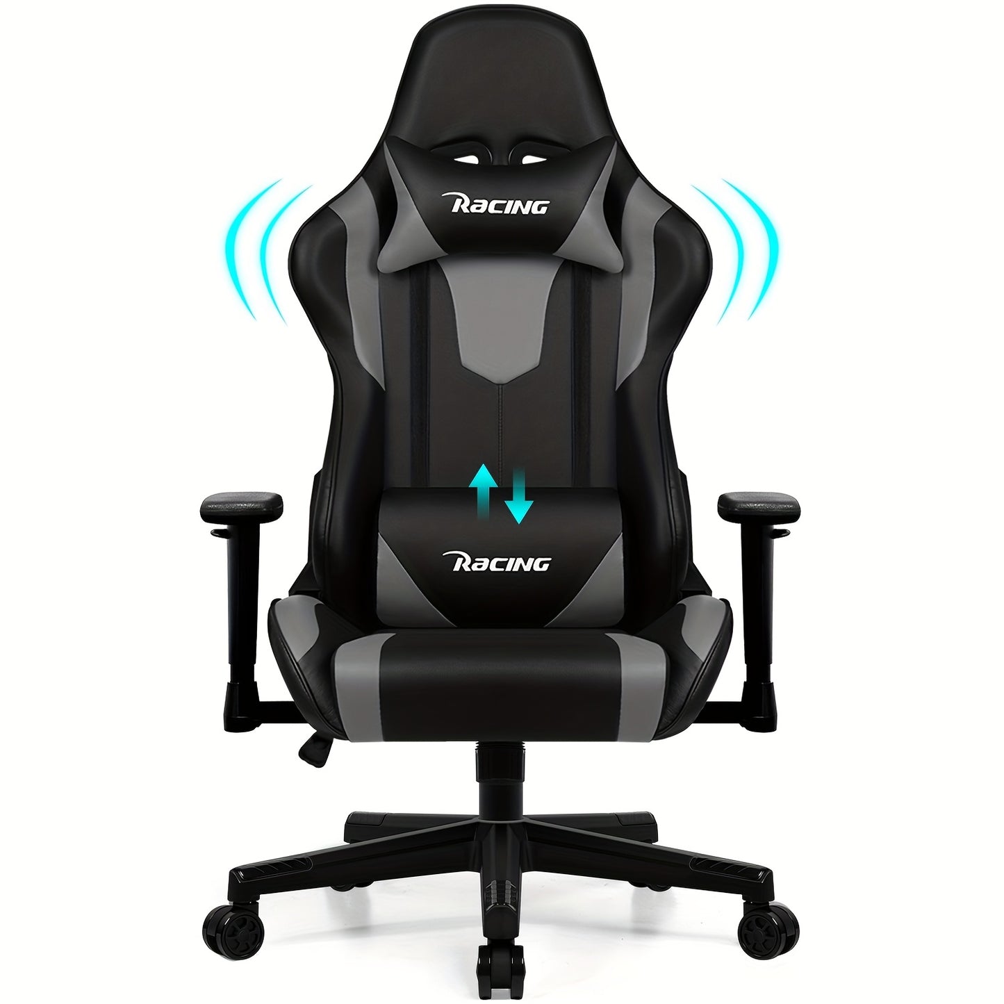 Gamingstoel – Gaming Chair – Gamestoel – Bureaustoel – Zitzak – Ergonomisch Ontwerp – Uitklapbare Voetensteun – 360° Draaibaar – Belastbaar Tot 150 kg