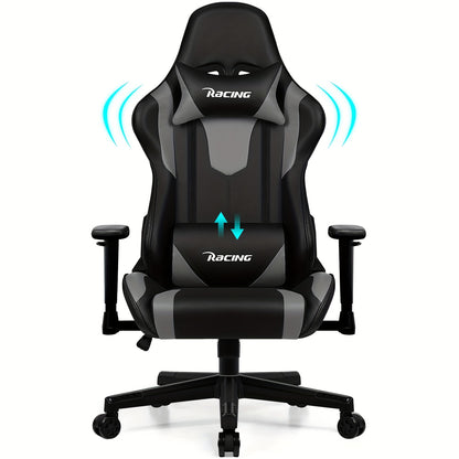 Gamingstoel – Gaming Chair – Gamestoel – Bureaustoel – Zitzak – Ergonomisch Ontwerp – Uitklapbare Voetensteun – 360° Draaibaar – Belastbaar Tot 150 kg