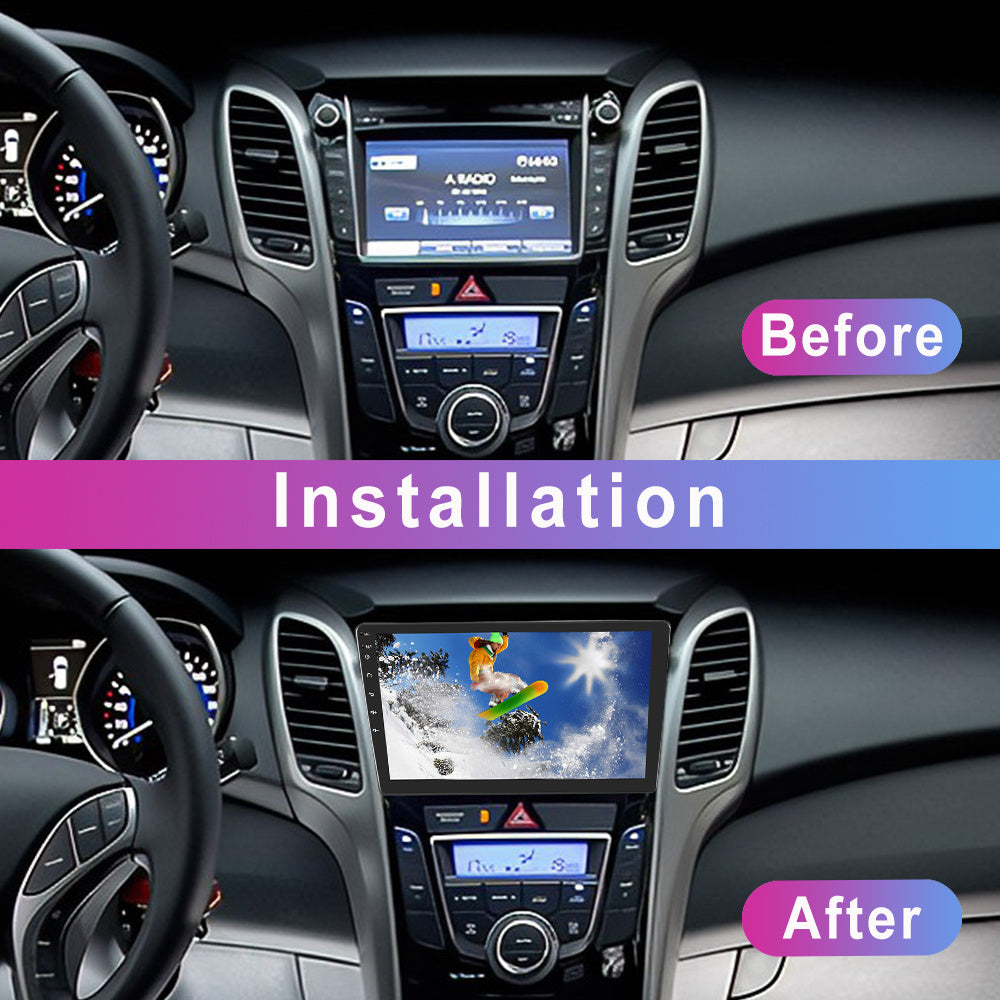 Android Autoradio – Auto Stereo – Multimedia Speler – Navigatie Systeem – DAB Radio – 9 Inch HD IPS Touchscreen – Android 15.0 Met Draadloze CarPlay & AHD Achteruitrijcamera