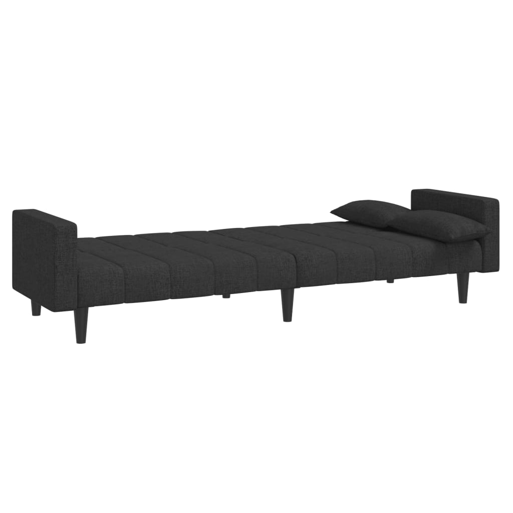 Slaapbank – Slaapstoel – Slaapbankje – Slaapbankje 2-zits – Bedbank – Blauw – Compact 2-Zits – Met Stabiel Metalen Frame