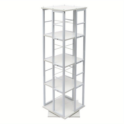 Boekenrek – Boekenkast – Vakkenkast – Boekenplank – Opbergrek – 4-laags – Wit – Hoogwaardig Hout – Draagvermogen 30 kg per plank