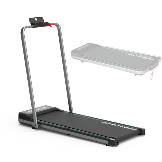 Loopband – Treadmill – Hardloopband – Wandelmachine – Fitnessapparaat – Inklapbaar Design – 1,5PK Motor – Bluetooth App – 130kg Draagvermogen – 12 Trainingsprogramma’s