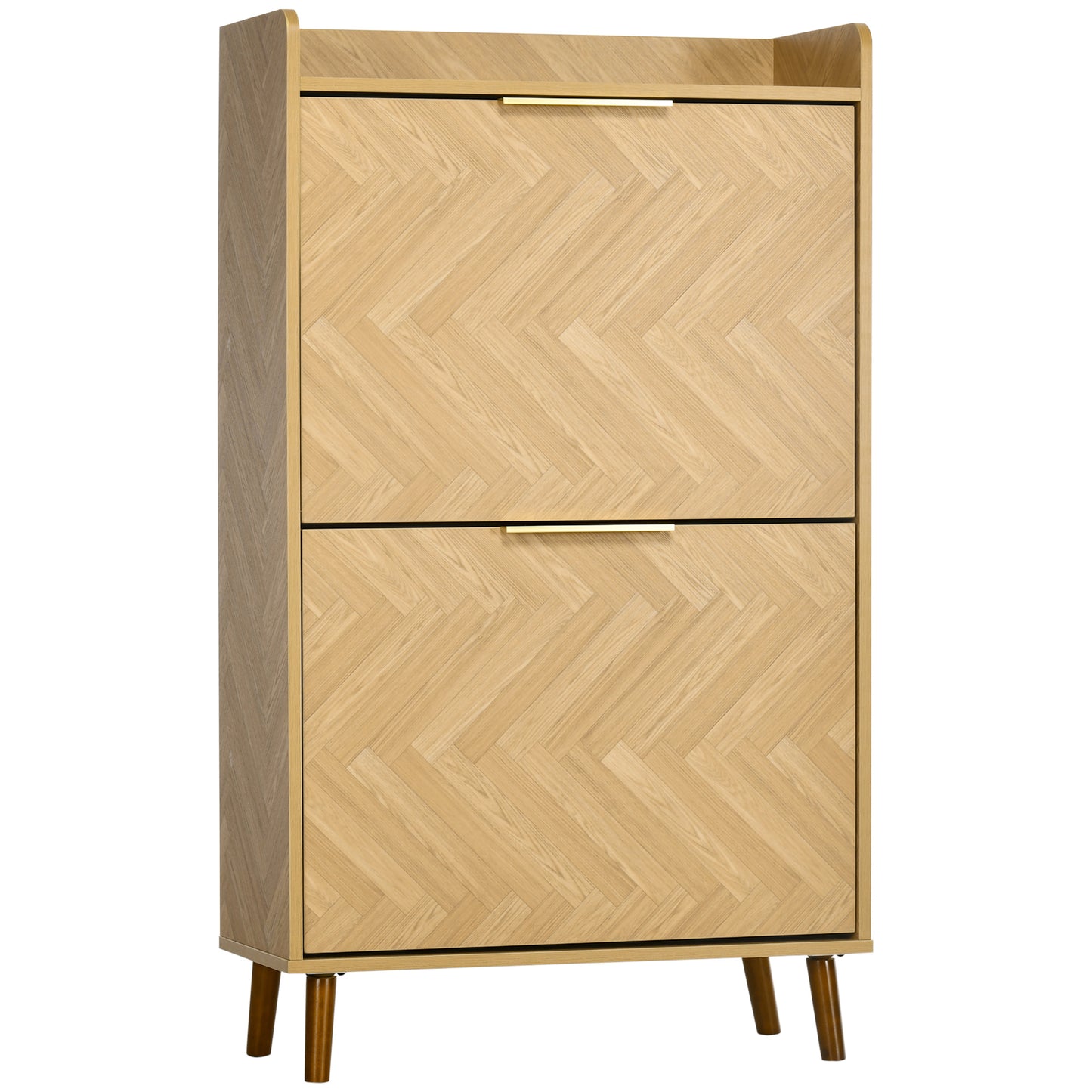 Schoenenkast – Schoenenrek – Schoenenopberger – Schoenmeubel – Schoenenkastje – Vintage Design – Compact 70x30x120 cm – Houtvezelplaat & MDF