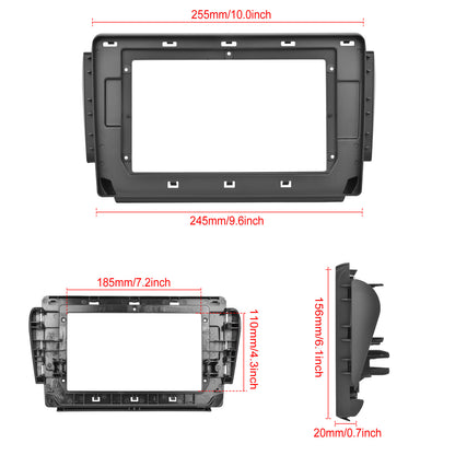 Android Autoradio – Multimedia Speler – Navigatiesysteem – Touchscreen Radio – Carplay Android Auto – 10,1 Inch Scherm – Inclusief Achteruitrijcamera & Microfoon