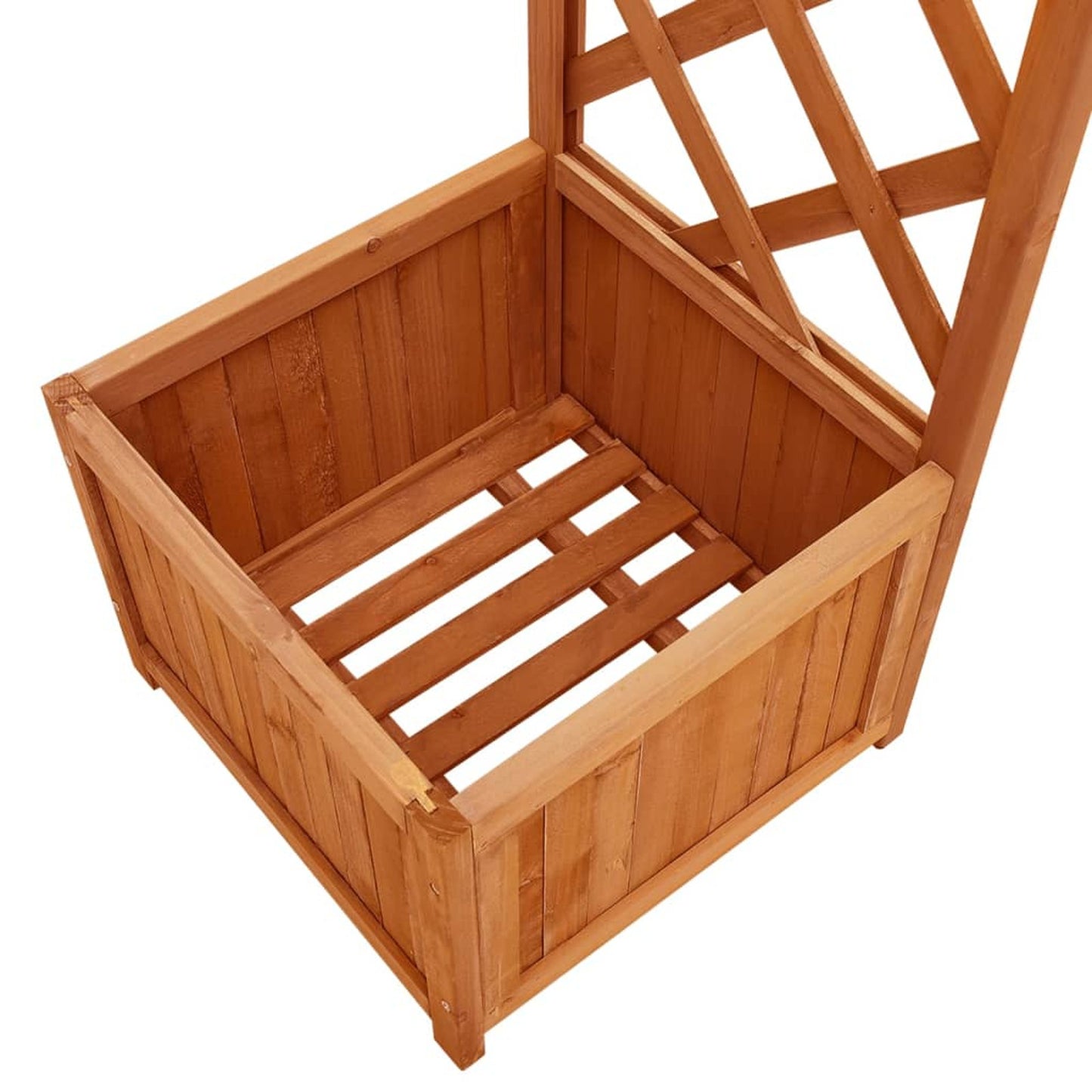 Pergola – Tuinoverkapping – Paviljoen – Prieel – Zonwering – Massief Dennenhout – Geïntegreerde Plantenbakken – Rustieke Uitstraling – Perfect Voor Buitenfeestjes