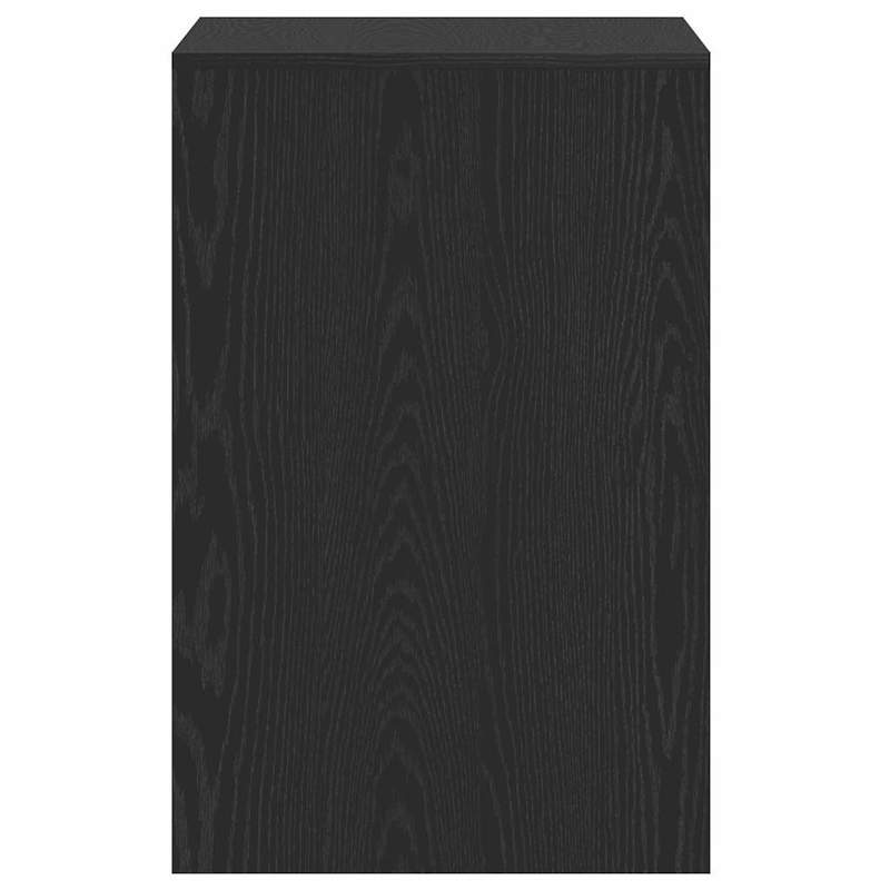 Bureau – Computertafel – Schrijftafel – Werkbureau – Kantoormeubel – Zwart Eiken – Spaanplaat – Ruime Werkplek 101x50x76,5 cm – Handige Opbergruimte