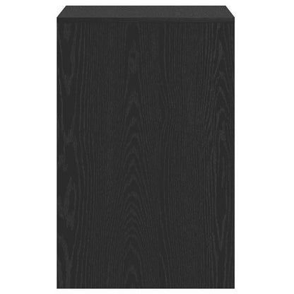 Bureau – Computertafel – Schrijftafel – Werkbureau – Kantoormeubel – Zwart Eiken – Spaanplaat – Ruime Werkplek 101x50x76,5 cm – Handige Opbergruimte
