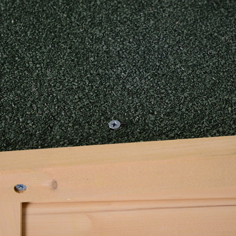 Tuinhuisje – Tuinschuur – Berging – Buitenberging – Schuur – Robuust Houten Tuinhuisje Met Slot – Compact 75x56x115 cm Met Ventilatie En Twee Legplanken