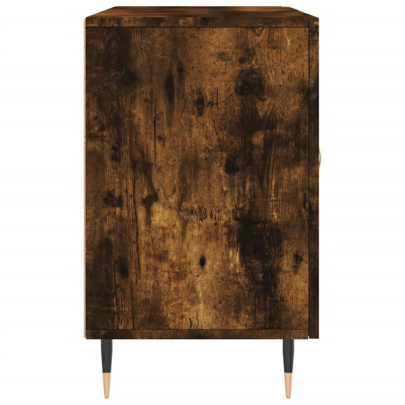 Dressoir – Ladekast – Opbergkast – Kast – Buffetkast – Gerookt Eikenhout – Compact 100x36x60 cm