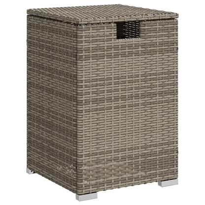 Propaanfleshoes Tafel – Gasfleshoes Tafel – Propaanfles Cover – Buiten Tafel – Outdoor Tafel – Grijs – 40x40x60 cm – Eenvoudig te Monteren – Draagbaar