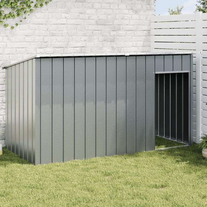 Dierenverblijf – Dierenhok – Kippenhok – Knaagdierkooi – Dierenkooi – Anthraciet – Stevig Kunststof – Goede Ventilatie