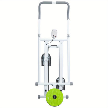 Vertical Climber – Stair Master – Stepper – Traptrainer – Thuis Fitnessapparaat – Inklapbaar – Roestvrij Staal – Verstelbare Stapafstand – Compacte Full-Body Workout