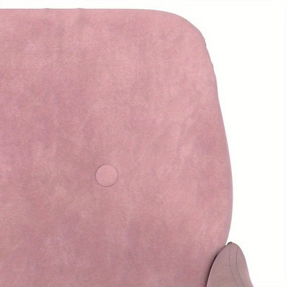 Sofa 108X79X79 Cm Velvet Pink This Couch Is Ideal As a Shoe Stool in Your Hallway Or As a Storage Stool in Your Living Room.