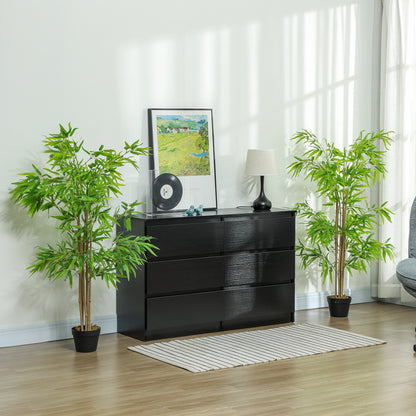 Kunstbamboe – Nepplant – Kunstplant – Bamboeplant – Decoratieplant – Set Van 2 – 1,5 Meter Hoog – 644 Realistische Bladeren – Pot Met Moslook – Verstelbare Takken