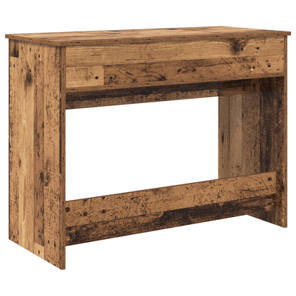Dressing table met Mirror Old Wood 100x45x76cm