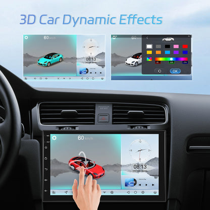 Android 15 Autoradio – Car Stereo – Multimedia Systeem – Auto Radio – Double Din – 7 Inch IPS Touchscreen – Qualcomm Octa-Core 4GB+64GB – Draadloze CarPlay & Android Auto