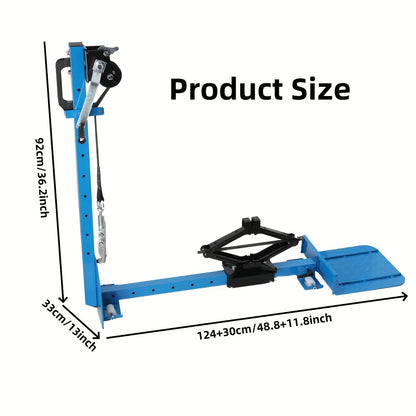 Deukentrekker – Deukverwijderaar – Uitdeuker – Auto Reparatie Set – Auto Deuk Remover – 600 kg Trekvermogen – Verstelbare Hoogte 100-920 mm