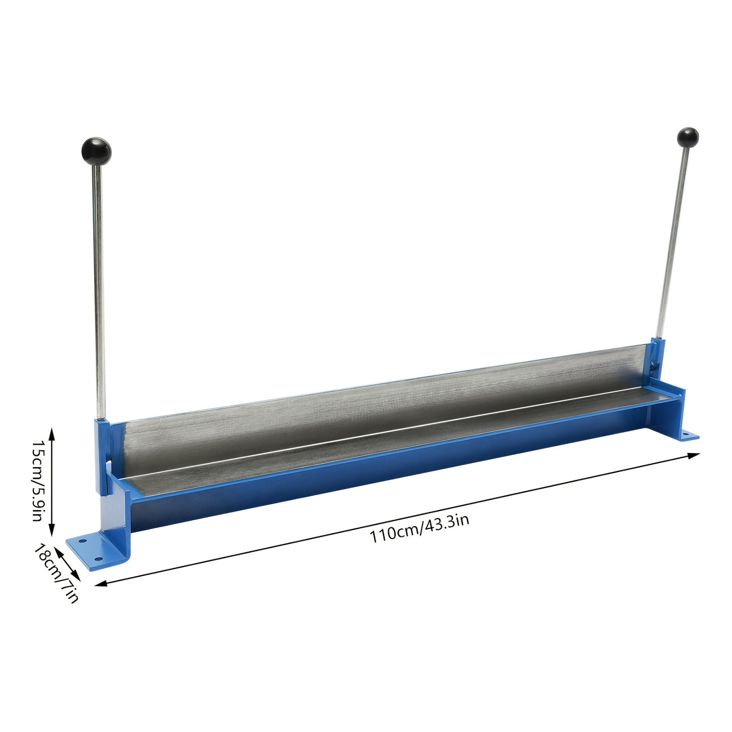 Metaalbuigmachine – Plaatbuiger – Metaallasser – Metaalrem – Bender – Handmatig – 91,44 cm Bending Breedte – Gemaakt Van 45# Staal