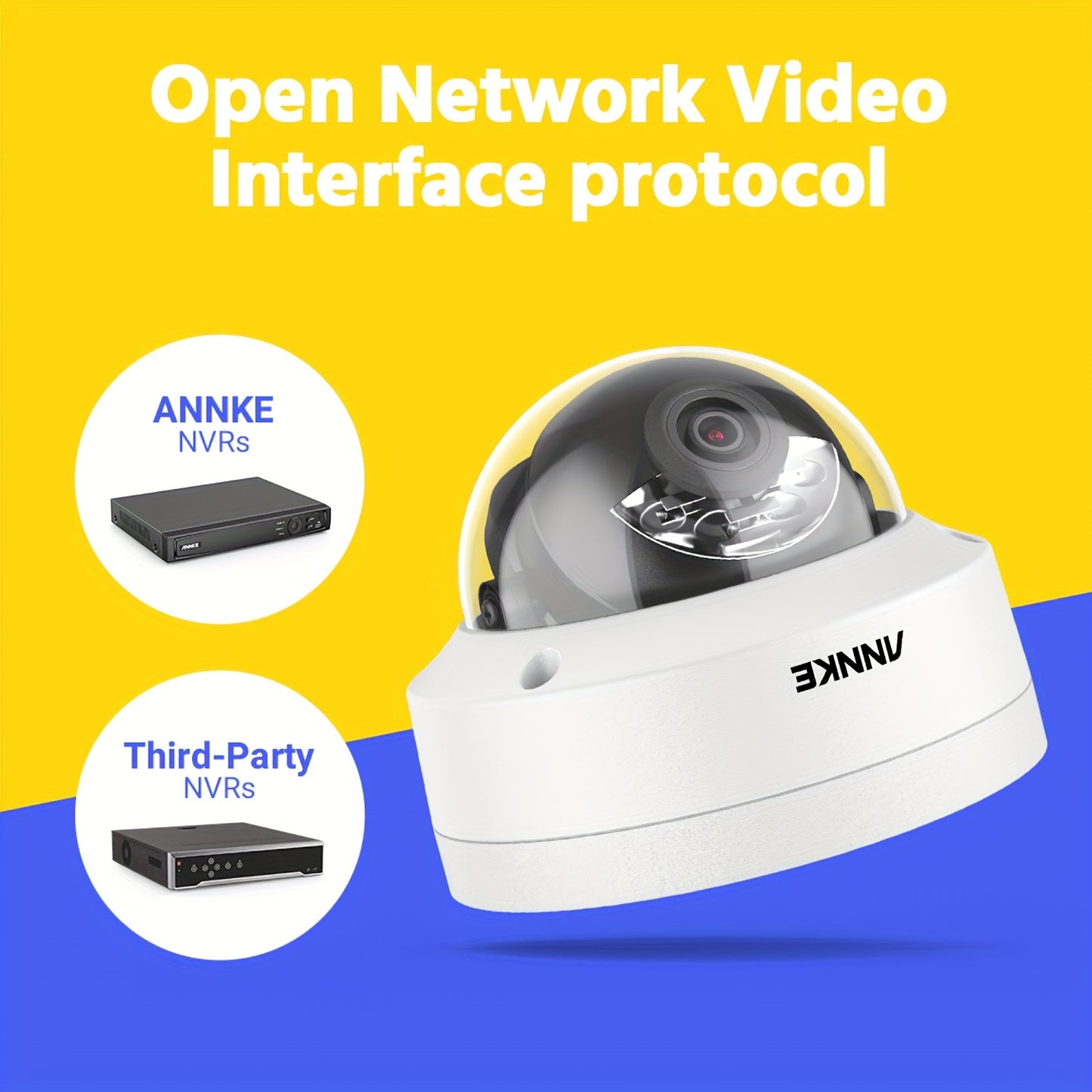 Beveiligingscamera – Camerabewaking – Buitencamera – IP Camera – 4K Ultra HD Resolutie – Dubbel Kleurennachtzicht – Ingebouwde Microfoon – PoE Aansluiting