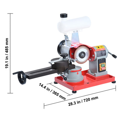 Zaagbladslijper – Cirkelzaagslijper – Slijpmachine Zaagbladen – Bladslijper Elektrisch – Watergekoeld Slijpsysteem – 370W Motor – 3600 RPM Snelheid