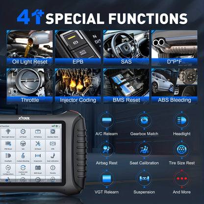 OBD2 Scanner – Diagnoseapparaat – Uitleesapparaat – Auto Scanner – Storing Verwijderen – Bidirectionele Functie – CAN FD & DOIP Ondersteuning