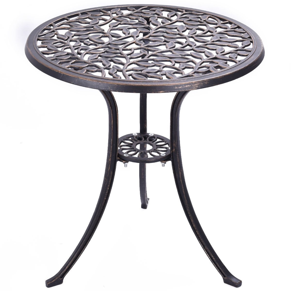 Tuinmeubelset 3-delig – Balkonset – Balkonmeubilair – Terrasmeubels – Tuinmeubilair – Aluminium Gietmateriaal – Weerbestendig – Compact Design