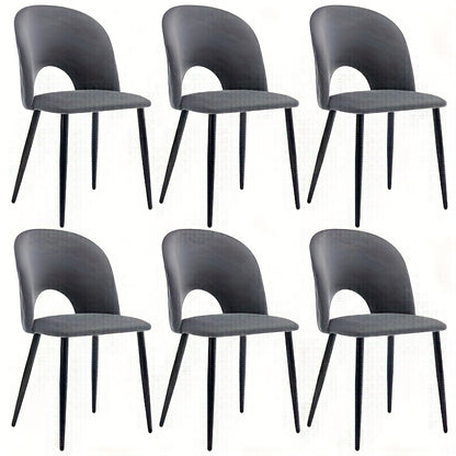 Eetkamerstoel – Stoel – Kuipstoel – Draaistoel – Designstoel – Verstelbare Poten – Metalen Frame – Grijs – Diamantpatroon Rugleuning – Eenvoudig Schoon Te Maken