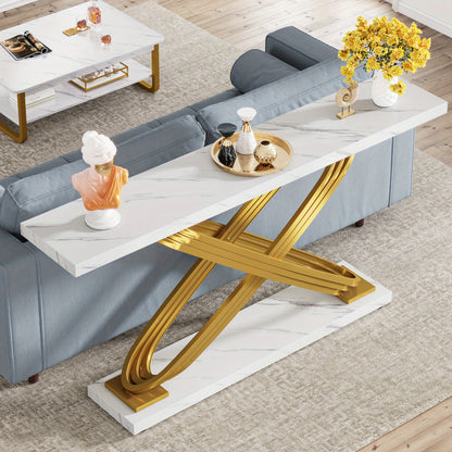 Sidetable – Sidetable Smal – Haltafel – Bijzettafel – Sofa Tafel – Ruimtebesparend Ontwerp – Duurzaam Hardhouten Onderstel