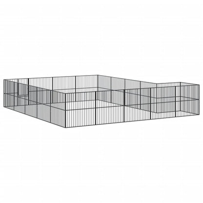 Hondenren – Hondenhok – Dierenhok – Puppyren – Hondenkooi – Stevig Gegalvaniseerd Staal – 403x400x100 cm