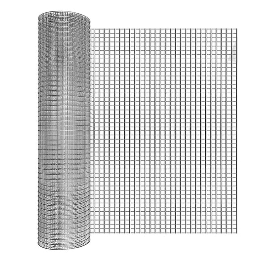 Gaas – Kippengaas – Tuingaas – Hekwerk – Verzinkte Draad – 121,92 cm x 30,48 m – Hot-Dip Gegalvaniseerd voor Duurzaamheid