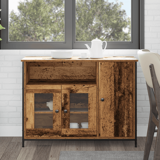 Sideboard Made of Solid Wood 100X35X75 Cm Wood Material/Cabinets/Storage Boxes/Cabinets/Nightstands/Sideboards. This Cabinet Made of Robust Wood Material with a Smooth Surface Offers Stability And Is Moisture-Resistant. with Their Timeless Look, These Sty