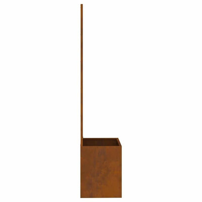 Rustieke Bloempot – Tuinpot – Plantenbak – Buitenbak – Tuinbak – Roestkleurig – Weerbestendig Staal – Stabiele Constructie 50x140 cm