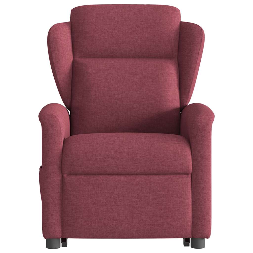 Elektrisch Verstelbare Sta-op Fauteuil – Relaxstoel – Senior Fauteuil – Opsta Stoel – Verstelbare Stoel – Elektrische Sta-op Functie – Ademend Stoffen Bekleding Donkerbruin