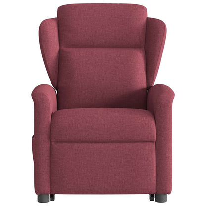 Elektrisch Verstelbare Sta-op Fauteuil – Relaxstoel – Senior Fauteuil – Opsta Stoel – Verstelbare Stoel – Elektrische Sta-op Functie – Ademend Stoffen Bekleding Donkerbruin