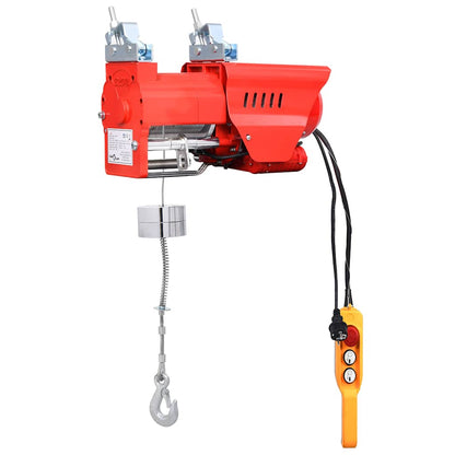 Lier Elektrisch – Elektrische Takel – Elektrische Hijslier – Kabellier – Hijskraan – 1300W Krachtige Motor – 600 kg Capaciteit Dubbel Kabel