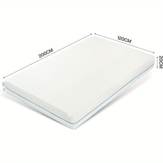 Matras – Memory Foam Matras – Matrassen – Tweepersoonsmatras – Eenpersoonsmatras – Ergonomisch S-Vormig – 7-Zones H3 Medium Stevig – 120x200 cm – Omkeerbaar