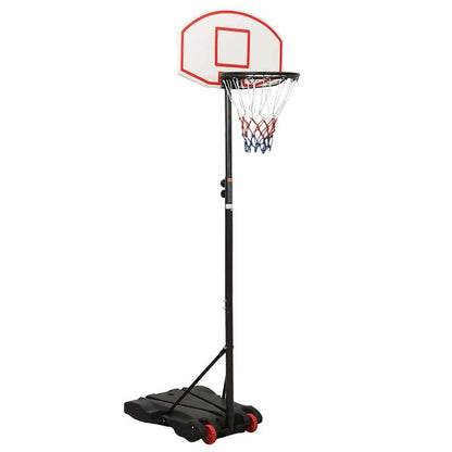 Basketbalring – Basketbalhoepel – Basketbalbord – Basketbalnet – Basketbalpaal – Verstelbaar 216-250 cm – Weerbestendig Polyethyleen & Staal