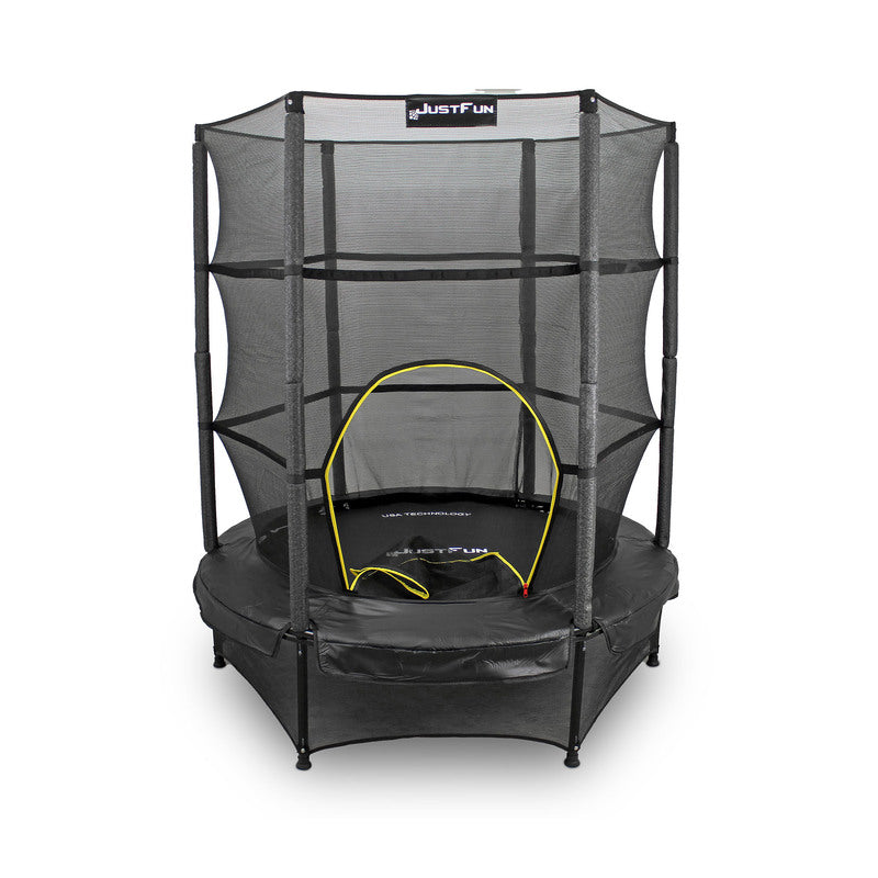 Trampoline – Springkussen – Speeltoestel – Kindertrampoline – Minitrampoline – 140 cm Diameter – Inclusief Veiligheidsnet