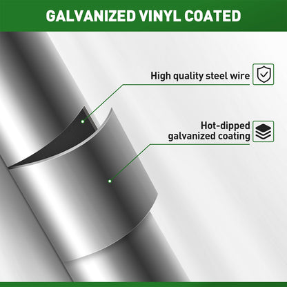 Gaas – Kippengaas – Tuingaas – Hekwerk – Verzinkte Draad – 121,92 cm x 30,48 m – Hot-Dip Gegalvaniseerd voor Duurzaamheid