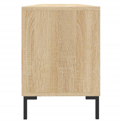 TV Cabinet Sonoma Oak 150x30x44.5 cm Engineered Wood TV Stand Entertainment Center with Storage, Media Television Table for Living Room Bedroom