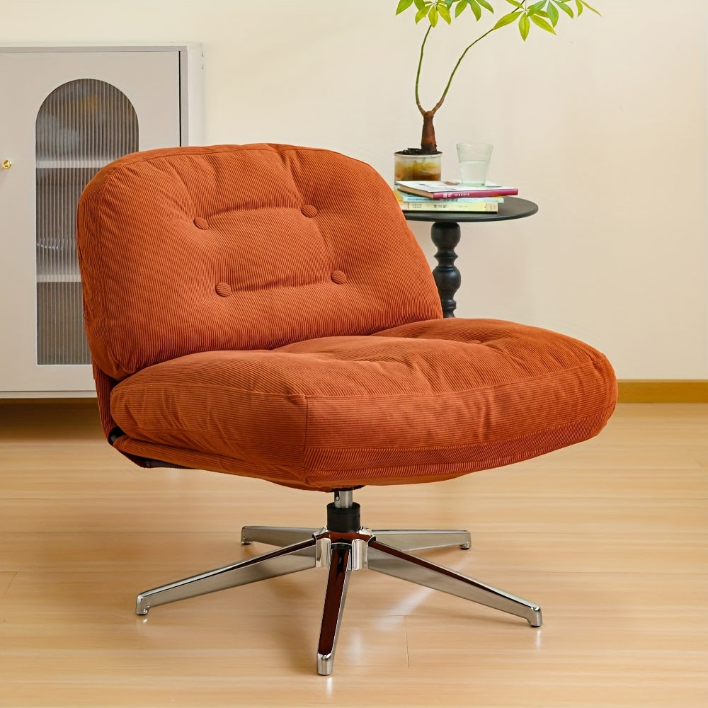 Draaifauteuil – Fauteuil – Stoel – Lounger – Relaxstoel – Compact Model – 360° Draaibaar – Stevig Hardhouten Frame – Ergonomische Rugleuning – Eenvoudig Te Reinigen – Verkrijgbaar In Meerdere Kleuren