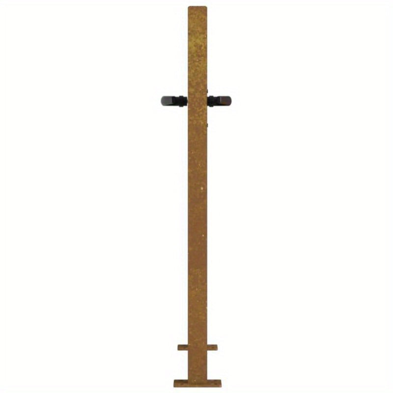 Tuinpoort – Tuindeur – Schuttingdeur – Poort – Hek – Cortenstaal – Weerbestendig – 105x105 cm