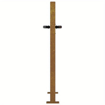 Tuinpoort – Tuindeur – Schuttingdeur – Poort – Hek – Cortenstaal – Weerbestendig – 105x105 cm