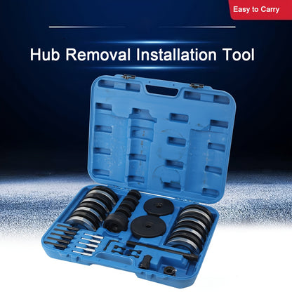 Wiellager Toolset – Wielager Gereedschap – Wiellager Reparatieset – Wielager Verwijderaar – Wielnaaf Montage Set – Geschikt Voor VAG 62-85 Mm – Hoogwaardig Metaal