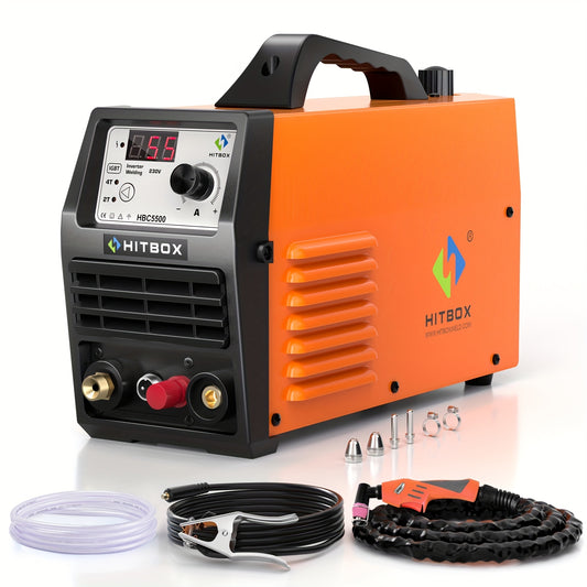 Plasmamachine – Plasmasnijder – Plasmasnijmachine – Metaalsnijder – Plasma snijapparaat – 50 Amp Non-Touch Pilotboog – Digitale 220V IGBT Inverter
