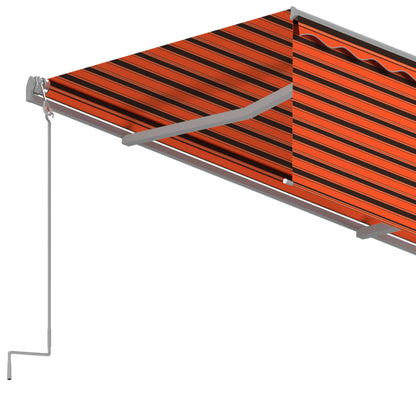 Uitschuifbare Zonwering – Terrasscherm – Zonnescherm – Luifel – Zonbescherming – 4x3 Meter – UV- en Waterbestendig Polyester – Verstelbare Hoek en Hoogte