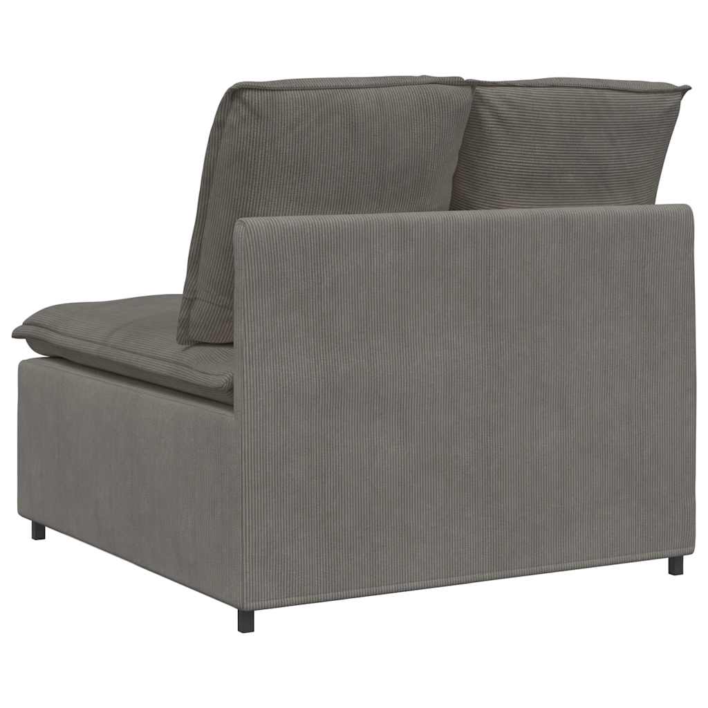 Modulaire Bank – Modulair Sofa – Zitzetel – Zitmeubel – Hoekbank – Corduroy Bekleding – Stevig Metalen Frame